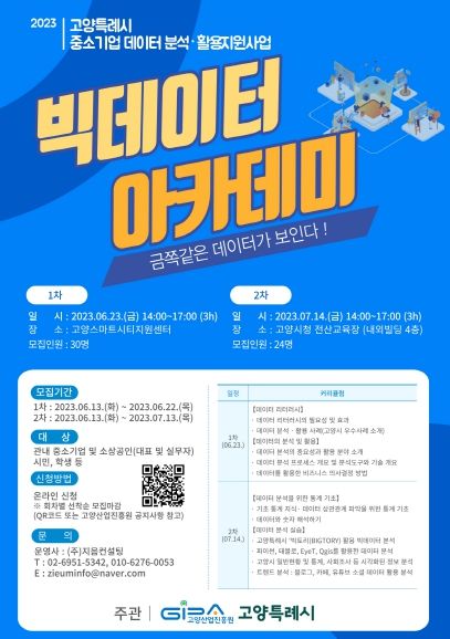 빅데이터 아카데미 포스터