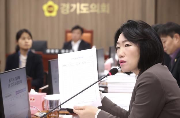 경기도의회 이혜원 의원, 김동연 지사 정치 행보에 직격탄