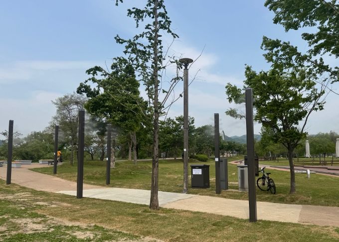 기후위기 대응 앞장…남양주시, 물의정원 폭염저감시설 설치 완료