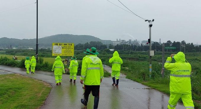 이천시 자율방재단, 집중호우 대비 선제적 예찰 추진