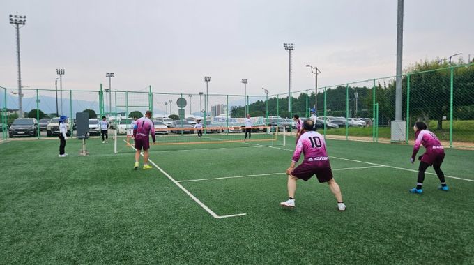 제12회 고성군수배 족구 대회 성료