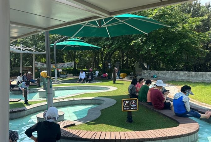 이천시, 온천공원 족욕장 9월 1일부터 다시 개장