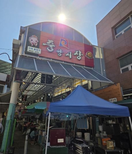 안성시, 도로명주소 전통시장 방문 홍보