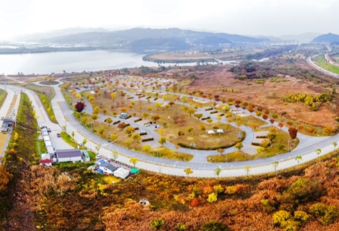 대신캠핑장 전경