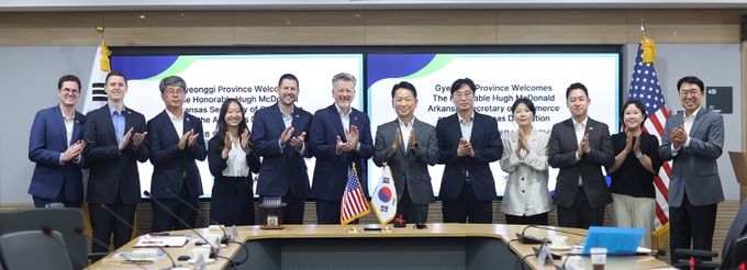 고영인 부지사 아칸소주 상무장관 면담