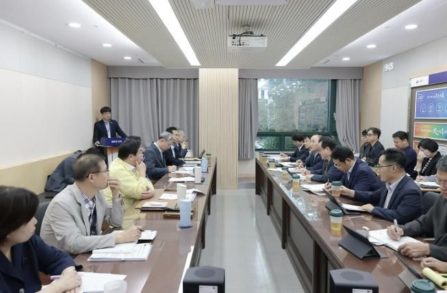 시흥시, 중대재해 예방 안전점검 회의 열어