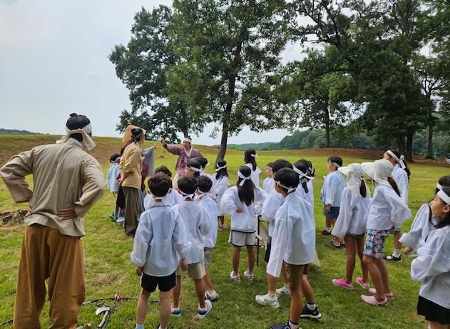 용인특례시 처인성을 중심으로 고려시대 용인 역사를 이해하는 '생생국가 유산' 참여 모습