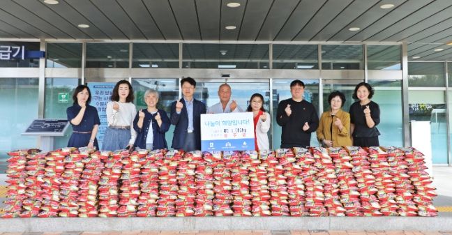 수원시 권선구 입북동 성주암, 추석 명절 맞아 권선구에 백미 후원