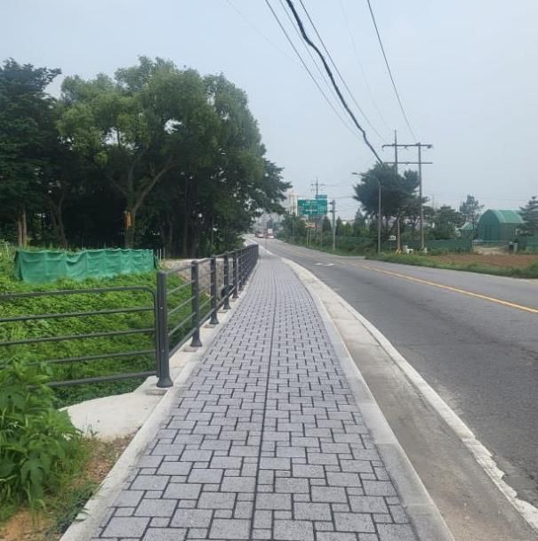 보행친화도시 파주, 보도 설치 12건 완료