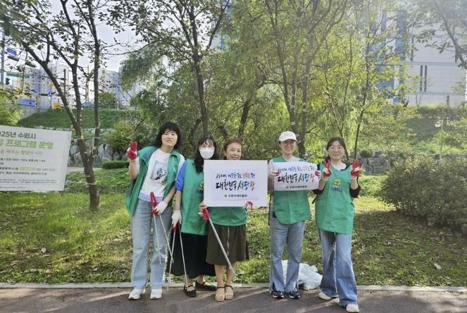 수원시 권선구 호매실동, 추석맞이 일제대청소 및 1인 1일 쓰레기 30g 줄이기 캠페인 실시