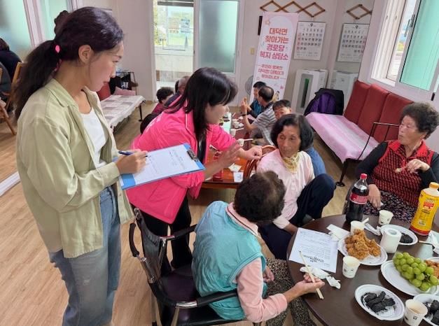안성시 대덕면지역사회보장협의체, '찾아가는 경로당' 복지상담소 성황리에 마무리