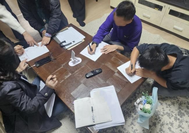 부천시장애인인권센터 실태조사 모습