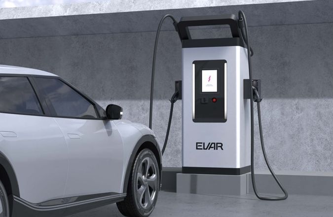 경기도 지원 스타트업 ‘에바’   이동식 전기차 충전시설