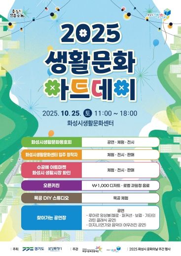 2025 생활문화 아트데이(포스터)