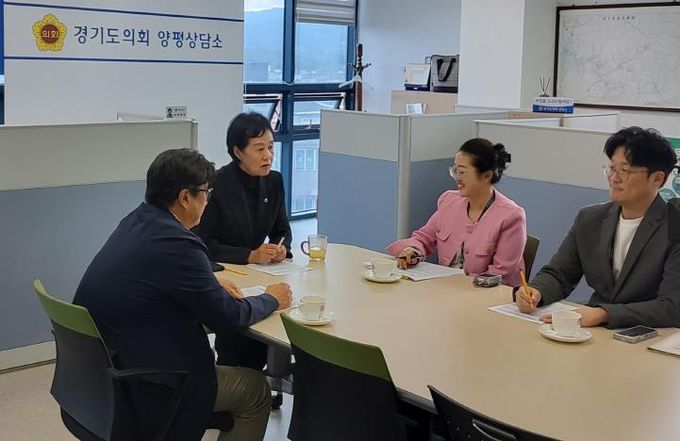 경기도의회 박명숙 의원, 양평교육지원청과 2026년도 본예산안 편성 보고 및 논의