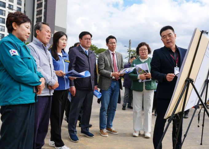 포천시의회, 제188회 임시회 회기 중 주요사업장 답사