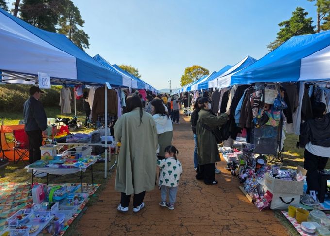 남양주점프벼룩시장 개장 현장 사진
