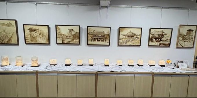 수원시 팔달구 행궁동,‘인두화 교실’작품전 개최