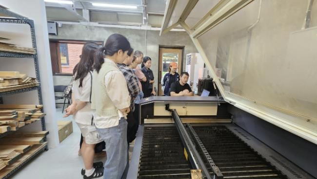 청년협업마을 레이저조각기 실습교육