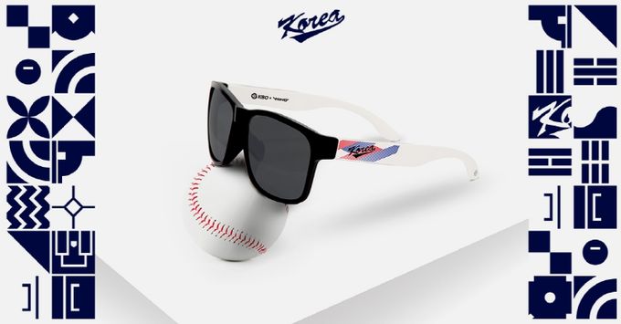 국가대표 후원 제품(선글라스) 이미지