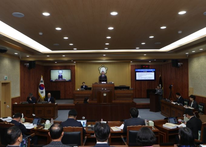 제334회 가평군의회 제2차 정례회 개회