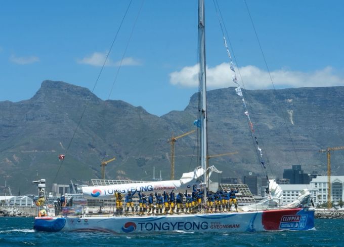 남아프리카 케이프타운 도착