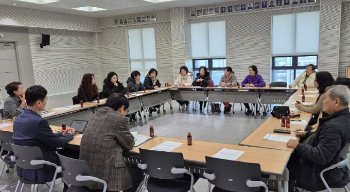 안성시 미양면지역사회보장협의체 간담회 개최