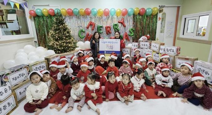 수원시 장안구 조원1동, 하늘어린이집으로부터 라면 30박스 기부받아