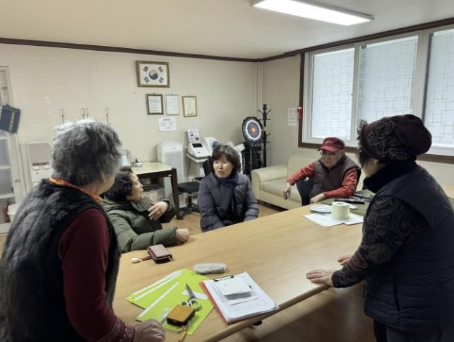 고양시 화정2동, 동절기 경로당 현장 점검·소통 강화