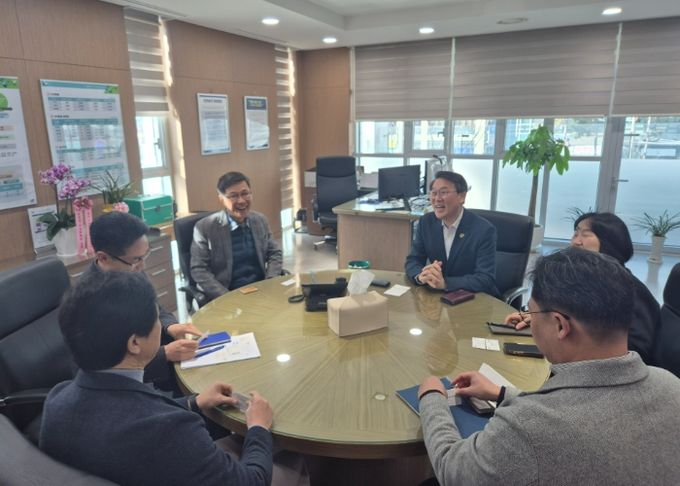 한국전력공사 남양주지사를 방문한 김상수 부시장