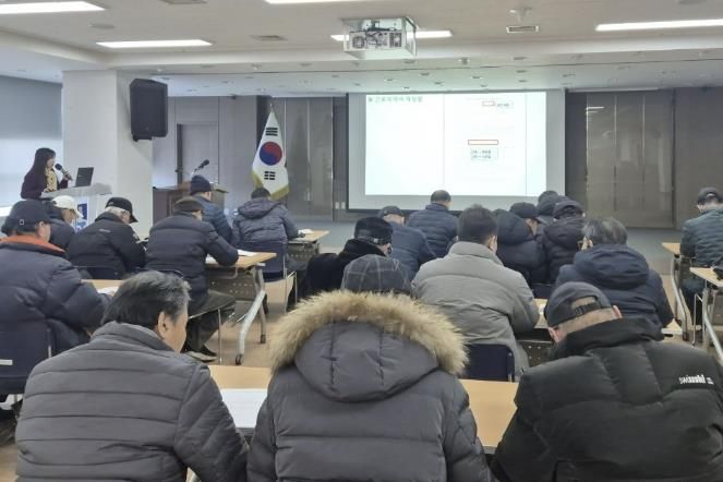 수원시 장안구, 봄철 산림재난대응단 교육 실시