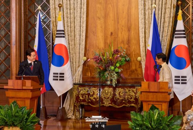 한·필리핀 공동언론발표(청와대)