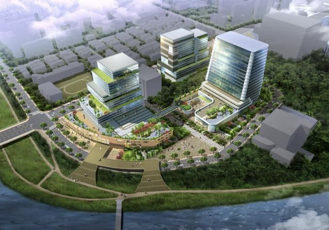 성남 바이오헬스 첨단클러스터 도시개발사업 예시도