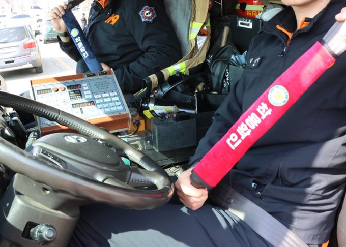 파주소방서, 안전벨트부터 차량 유도까지 ‘안전묶음’ 3단계로 출동 안전체계 강화