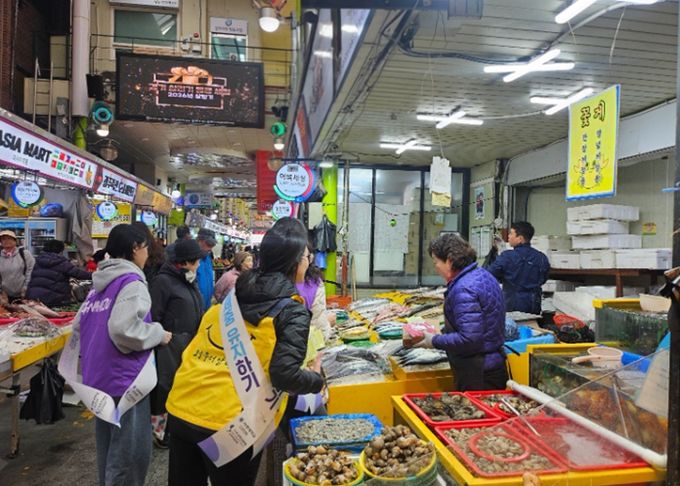 광주시보건소, 경안시장서 암 예방 캠페인 실시