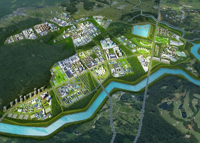 포천시 평화경제특구 조감도