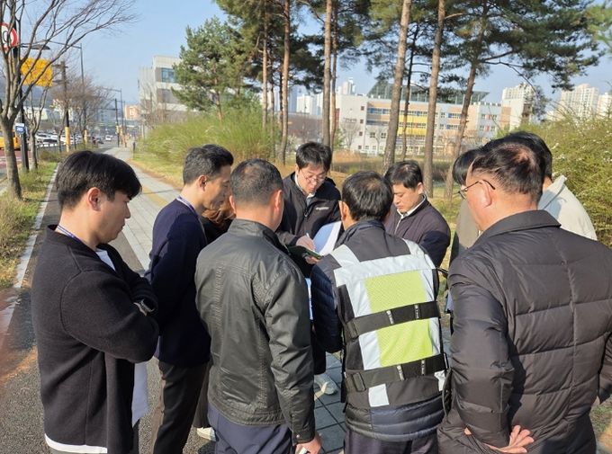 의정부시, 신평화로 민락IC 인근 교통혼잡 해소 위해 관계기관 합동 현장점검 실시