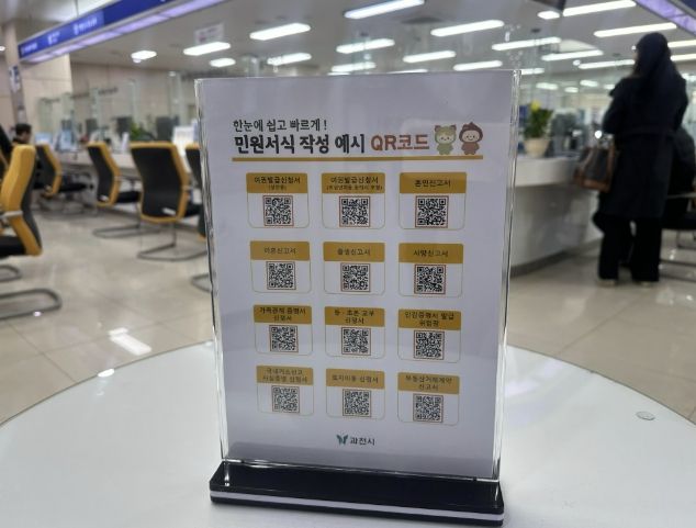 QR코드 민원서식