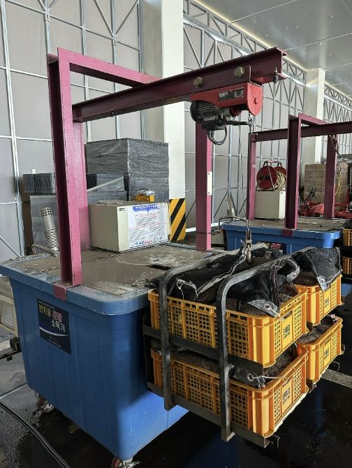 벼 종자 소독 현장